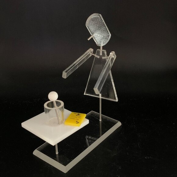 Rare Vintage Acrylic Pharmacist Articulating Figurine - Picture 7 of 7